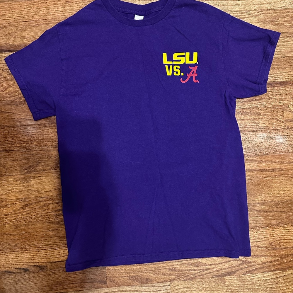 Gildan Purple LSU vs. Alabama Tee